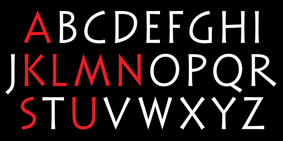 Minotaur™ is an original monoline design based on an Oscan (Wikipedia.org) votive inscription from the second century B.C.E.