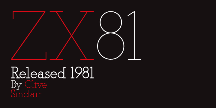 The design is influenced by the font Rockwell and uses a combination of precise geometry with subtle elliptical curves.