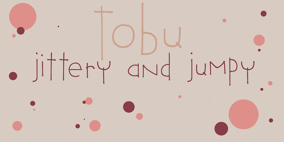 Displaying the beauty and characteristics of the Tobu font family.