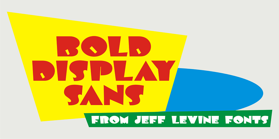 Bold Display Sans JNL is loosely based on one of the classic alphabets found within a Speedball Lettering Textbook of the 1940s; itself called "Bold Display".