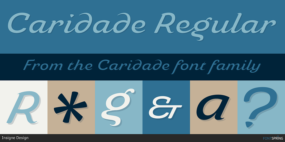 Caridade Regular Font