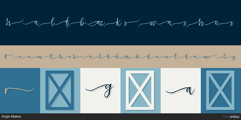 Halfback Swashes Font