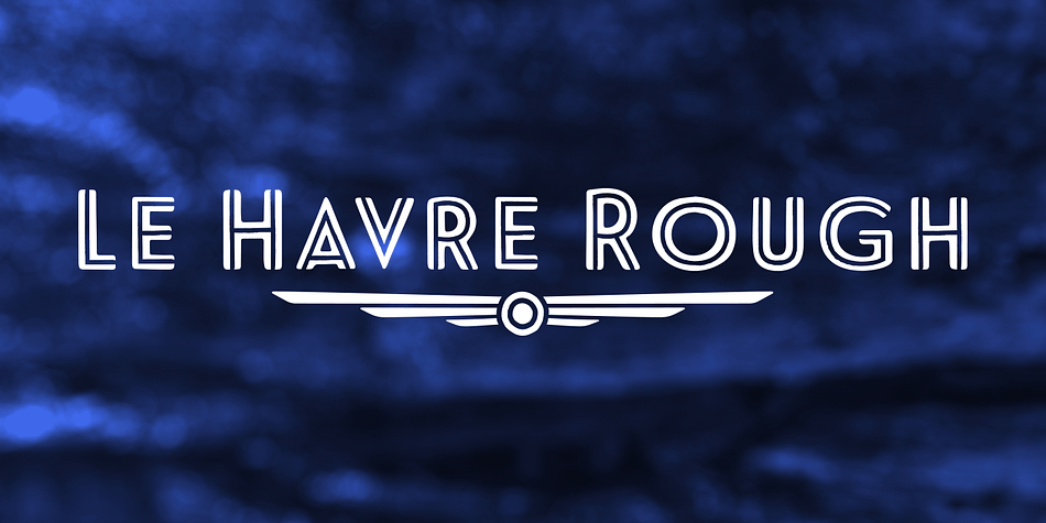 Rough’s eroded, printed look is extremely customizable, offering eleven distressed choices that appear fantastic even at large output sizes.