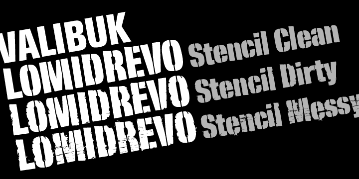 In the free demo version, you can see numbers and lowercase letters without kerning.