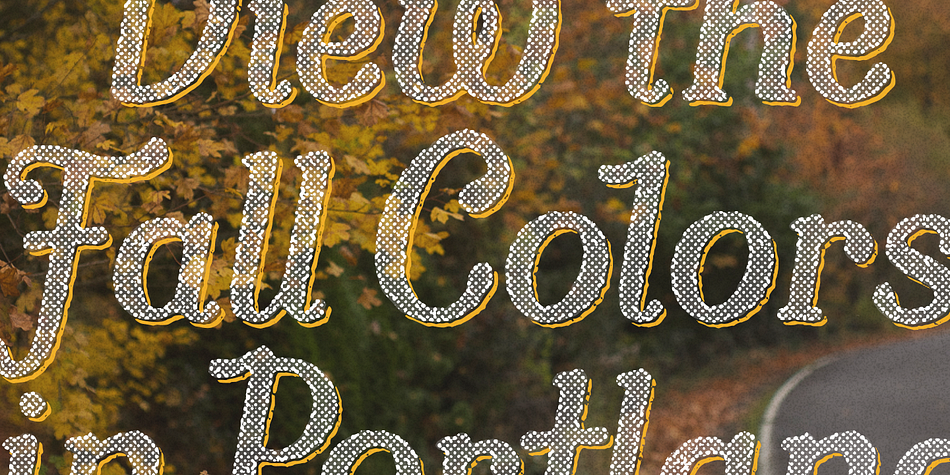 Butternut is a a seven font family.