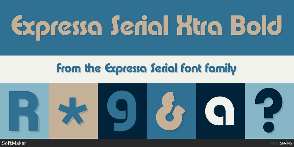 Expressa Serial Xtra Bold Font