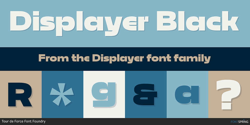 Displayer Black Font