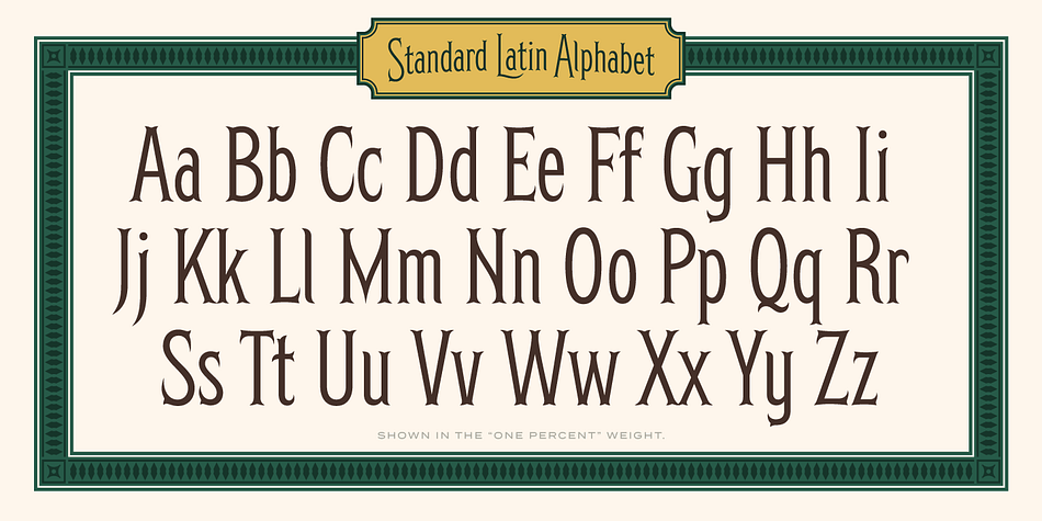 Herschel is designed by Brian Brubaker and has extensive Latin language support.