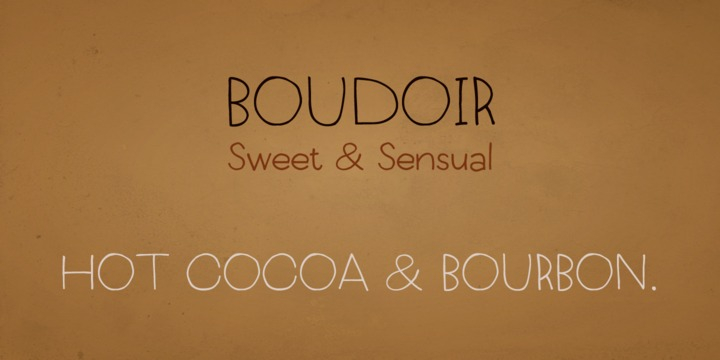 Boudoir is sweet and sensual like women, but it’s at the same time uncluttered and masculinely straightforward.