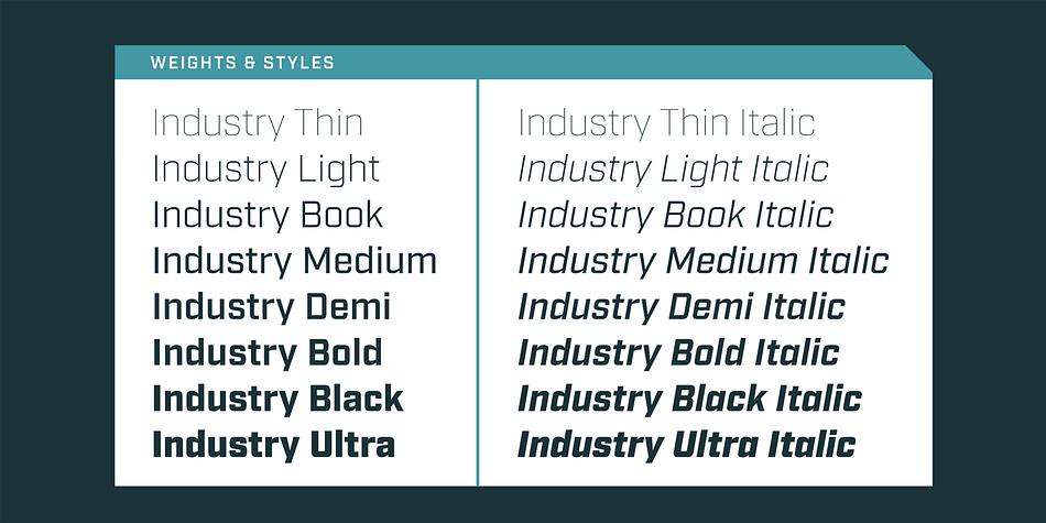 Use it for headlines, display, and logotype, or take it for a spin with short-form body copy.