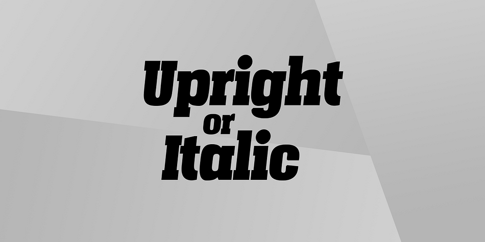 It includes each weight as italic.