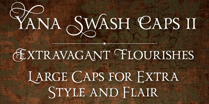 I told Yana that as soon as I figured out how to design type, that would be one of the designs I would create – and I would name it after her.