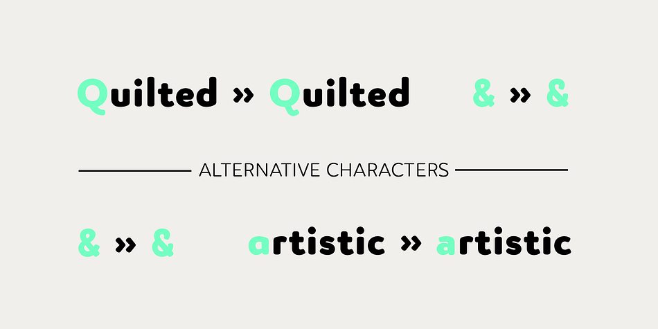Luengo is for display purpose, but it also looks great in longer copy, making this family of 5 weights perfect for a range of uses such as brand identities, packaging and editorial.