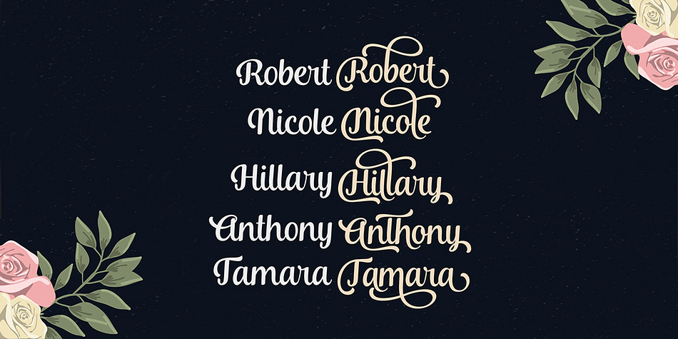 Displaying the beauty and characteristics of the Andalusia font family.