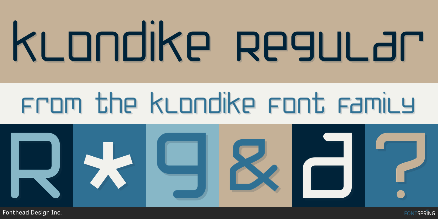 Klondike Font