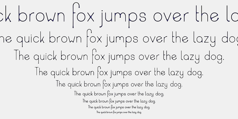 All the places where two lines should cross and ought to create a sharp corner, this font is rounded off, to give it that bleed effect.