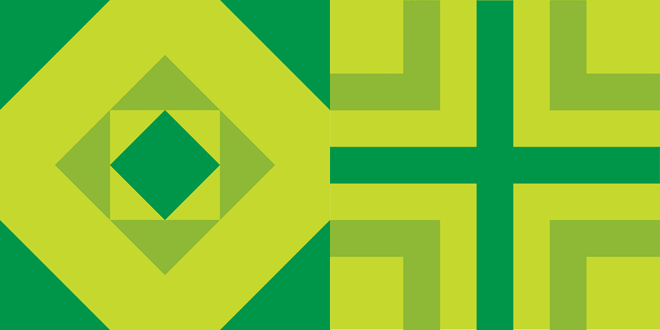 Quilt Patterns is a a four font family.