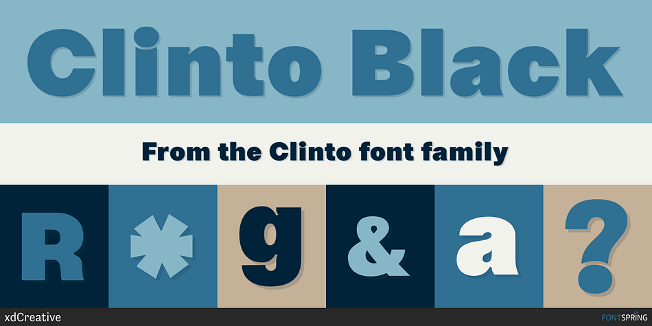 Clinto Black Font