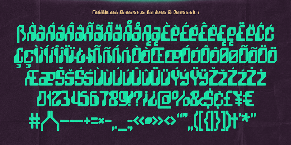 TechCore Font