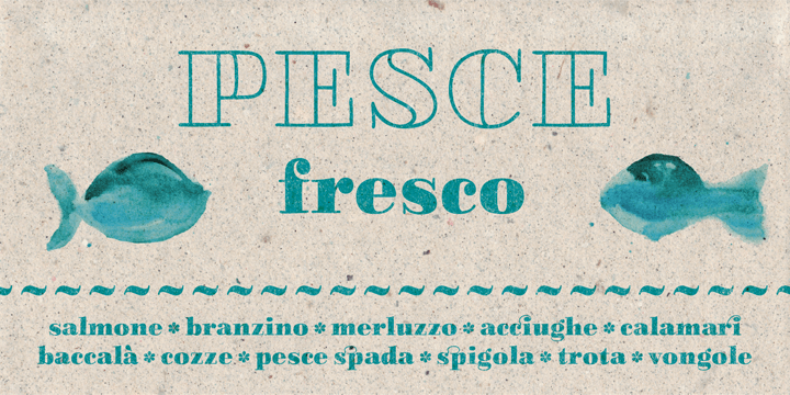 A contemporary nod to italian typographic heritage, LiebeDoni