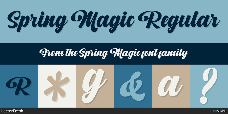 Spring Magic Regular Font