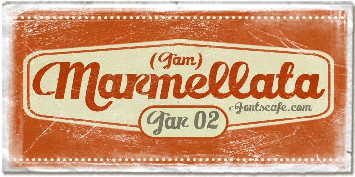 Very much like the Marmalade labels fonts of yesteryear, but we do believe these fonts are suitable to the target audiences for whatever the very same subliminal messages they were intended to send out 50 years ago – warmth, friendliness and comfort among other happy feelings!