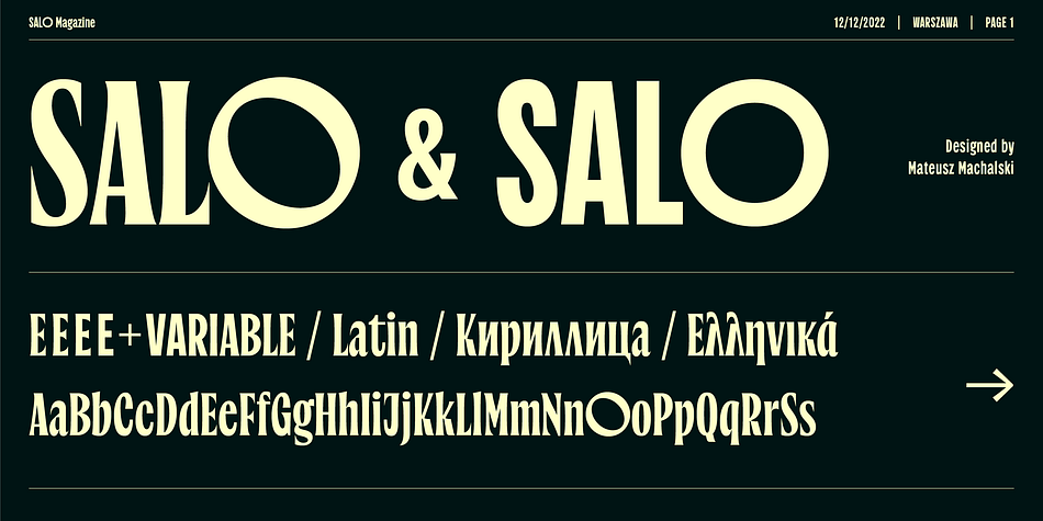 SALO Font