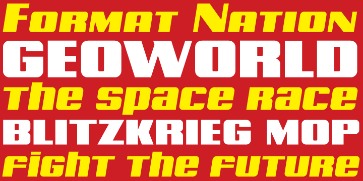 In its upright styles, strong vertical strokes emphasize the sense of confidence and importance, and in its italics, that emphasis is further affirmed by a natural sense of urgency.