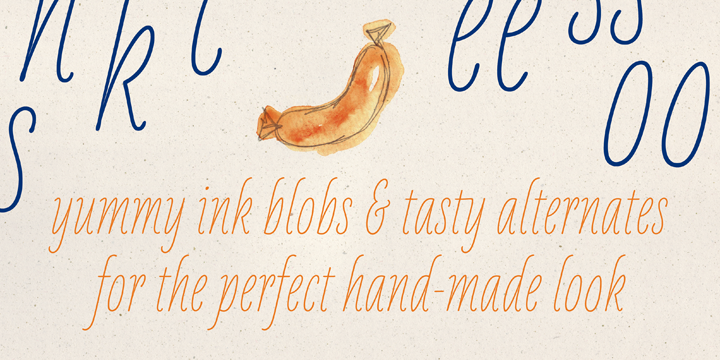 Displaying the beauty and characteristics of the LiebeKlara font family.