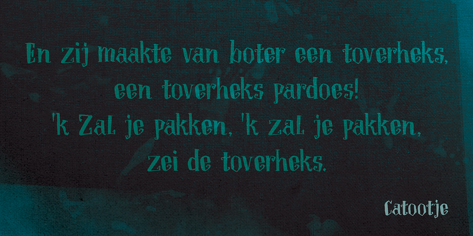 Toverheks is a didone-ish style font with some jagged edges and curly curls.