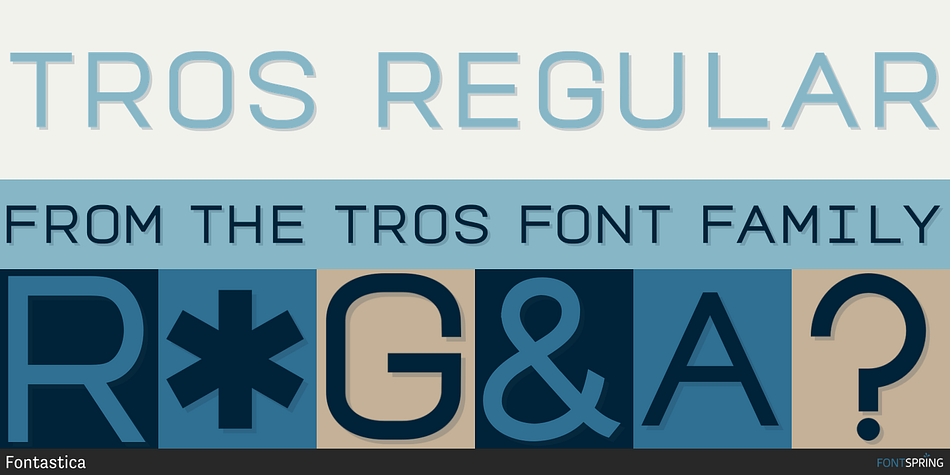 TROS Regular Font