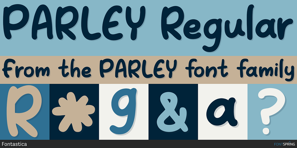 PARLEY Regular Font