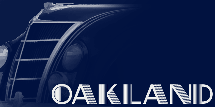 Oakland Font