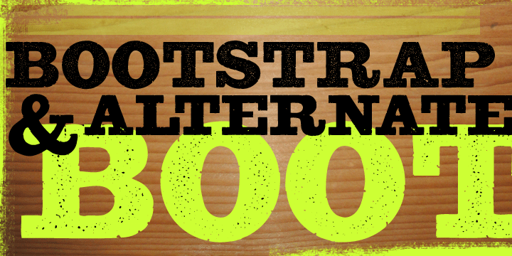 Displaying the beauty and characteristics of the Bootstrap Pro font family.