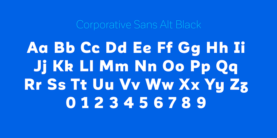 Corporative Sans was created by Latinotype Team and developed by Javier Quintana, Rodrigo Fuenzalida and César Araya, under the supervision of Luciano Vergara and Daniel Hernández.