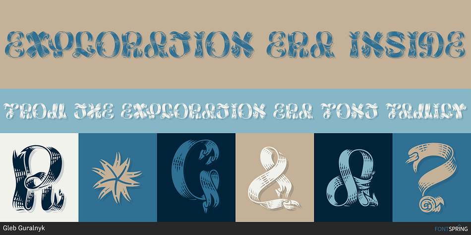 Exploration Era Inside Font