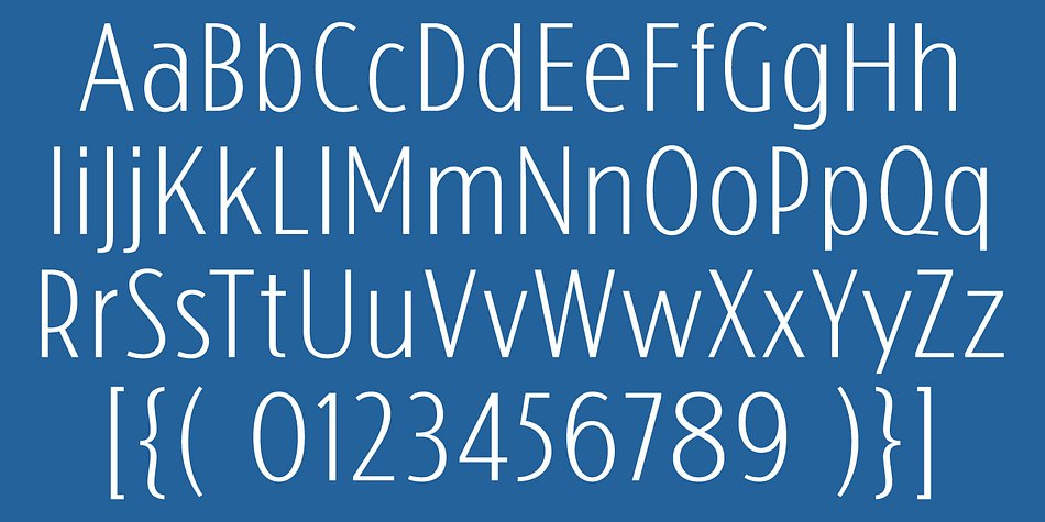 Sonrisa font family sample image.