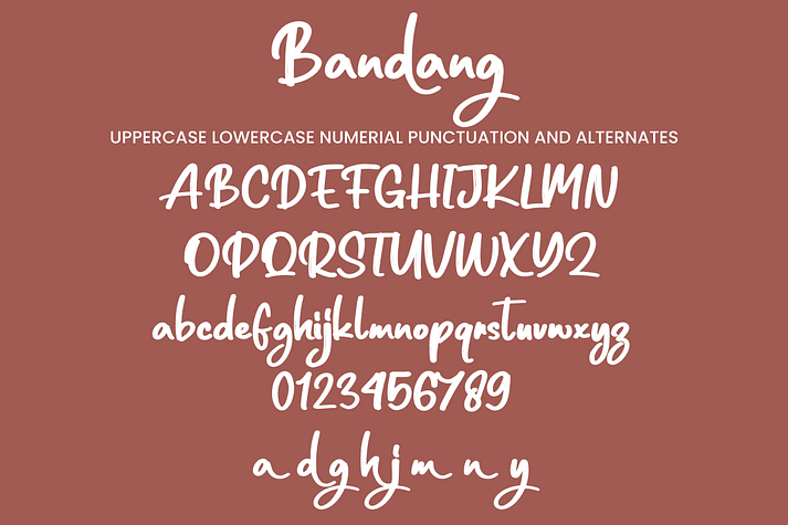 Bandang Font