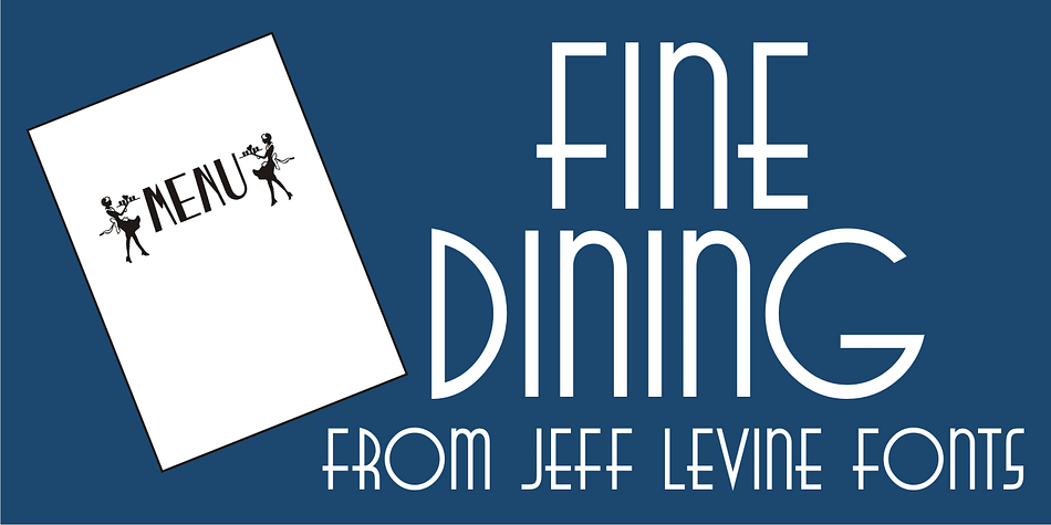 The lettering for Fine Dining JNL was inspired by the opening titles for the 1940 Barbara Stanwyck-Fred MacMurray film "Remember the Night".