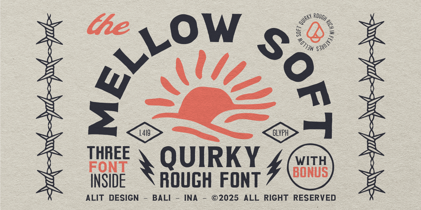 Mellow Soft Typeface Font