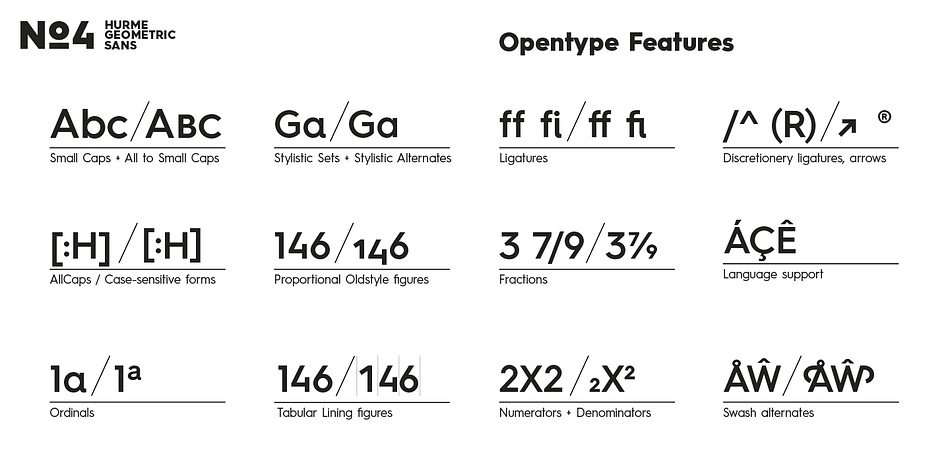 See also the other Hurme Geometric Sans families.