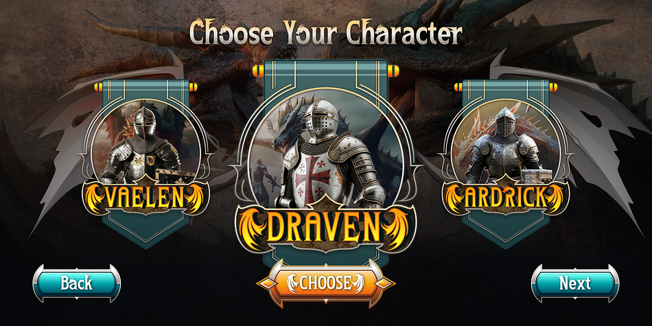 Dragnel Font