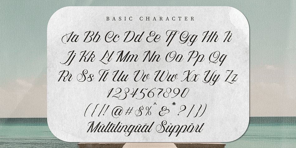 Algloria Script Variable Pro Font