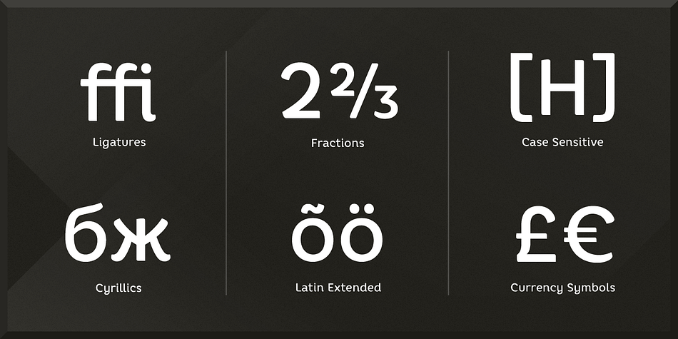 The Core Rhino family consists of 7weights (Thin, Extra Light, Light, Regular, Bold, Heavy, Black) plus matching italics.