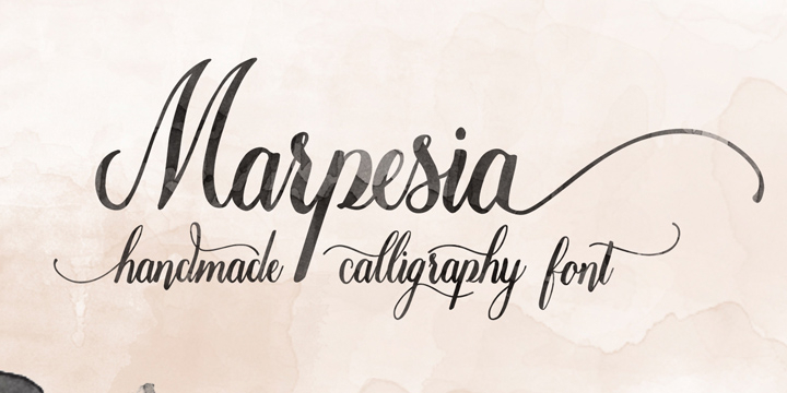 It combines classic and modern calligraphy styles and it is suitable for a variety of applications such as logos, stationery design, invitations, labels, merchandise products, etc.