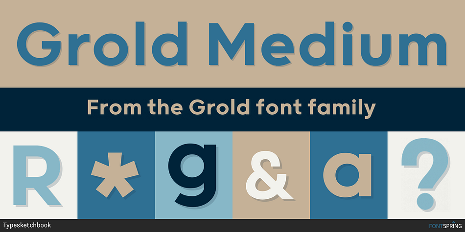 Grold Medium Font