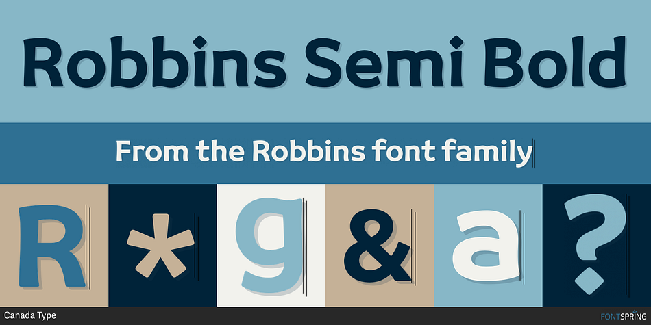 Robbins Semi Bold Font