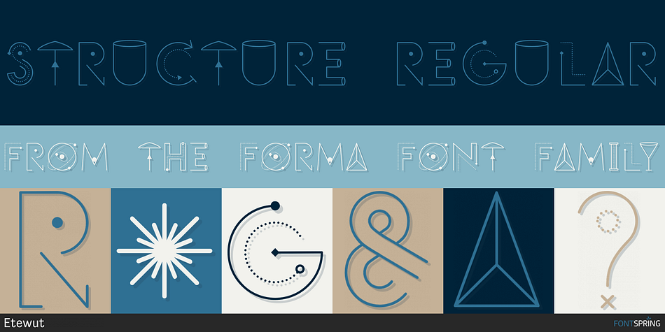Structure Regular Font