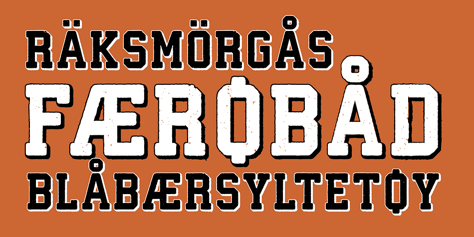 Highlighting the Athletico font family.
