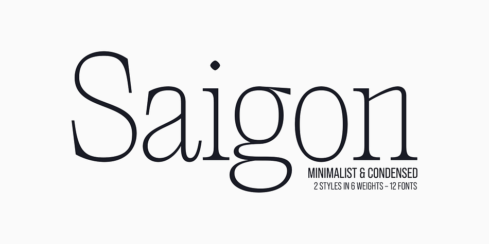 Saigon Font